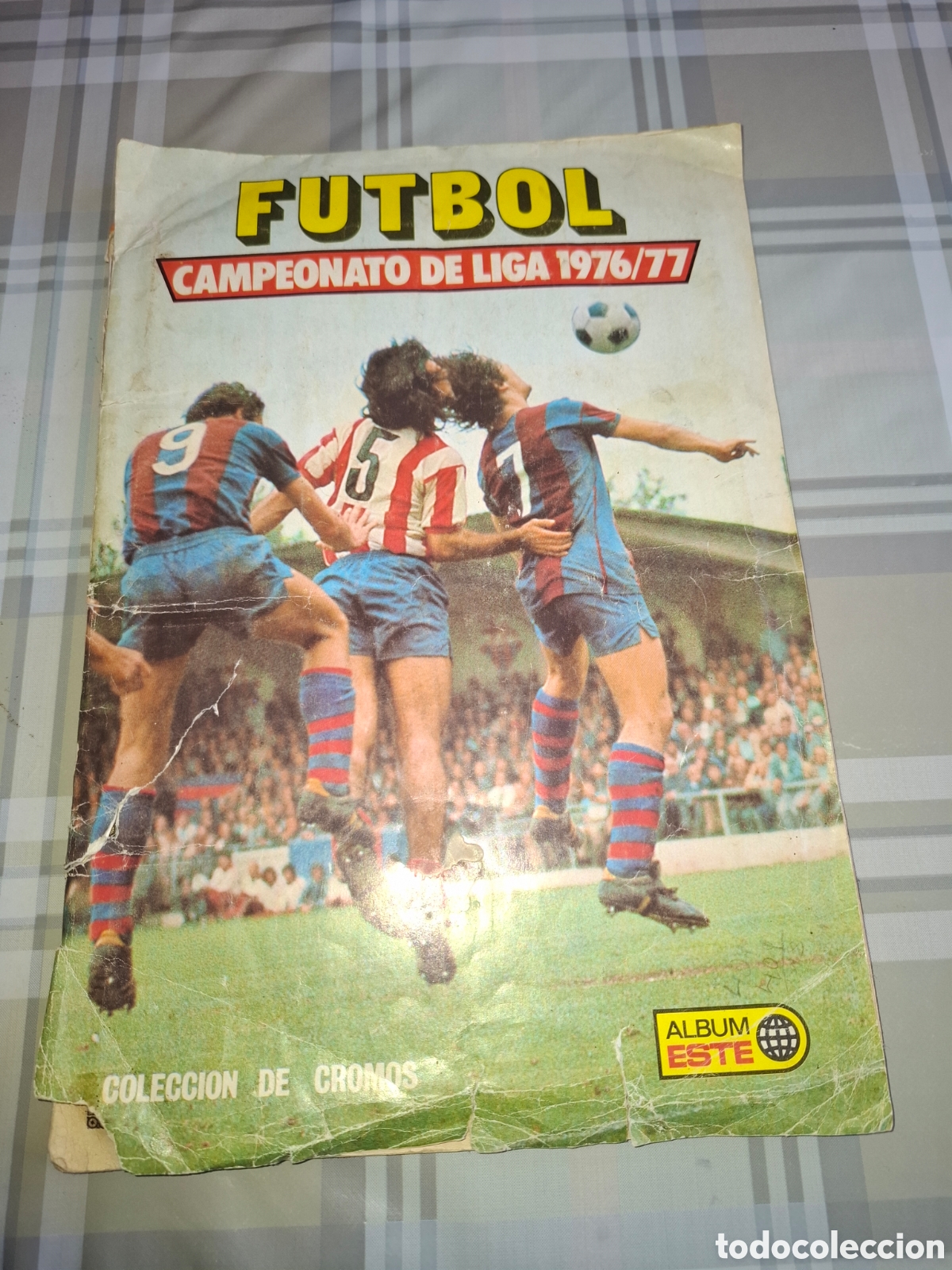 Coleccionismo deportivo: Futbol Campeonato de liga 1976 77 ediciones este