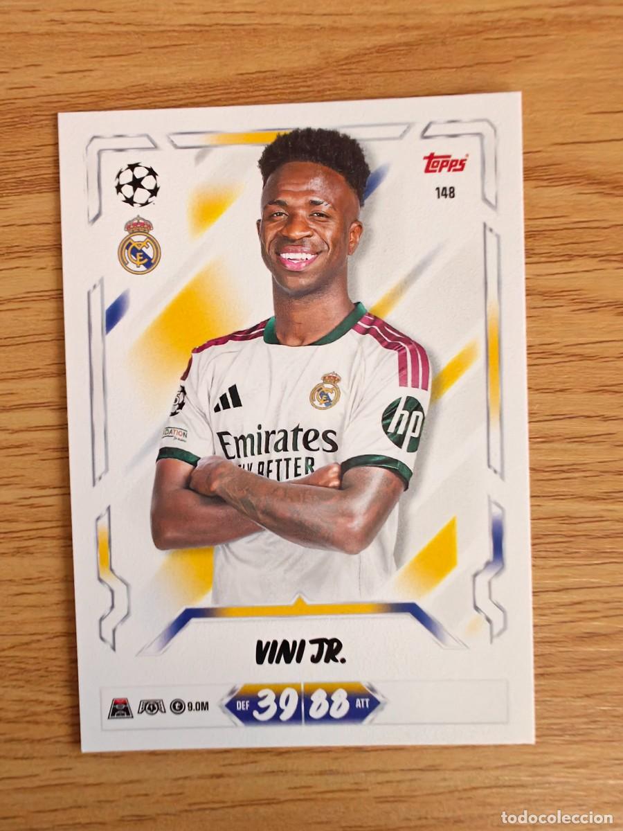 Coleccionismo deportivo: Vin&iacute;cius J&uacute;nior 148 Match Attax 26 27 Real Madrid 2026 2027
