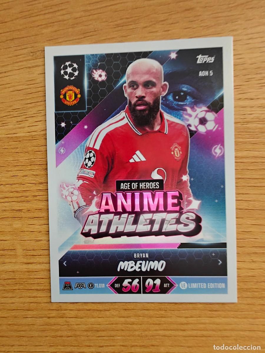 Coleccionismo deportivo: Brian Mbuemo 26 27 Anime Athletes Manchester United 2026 2027