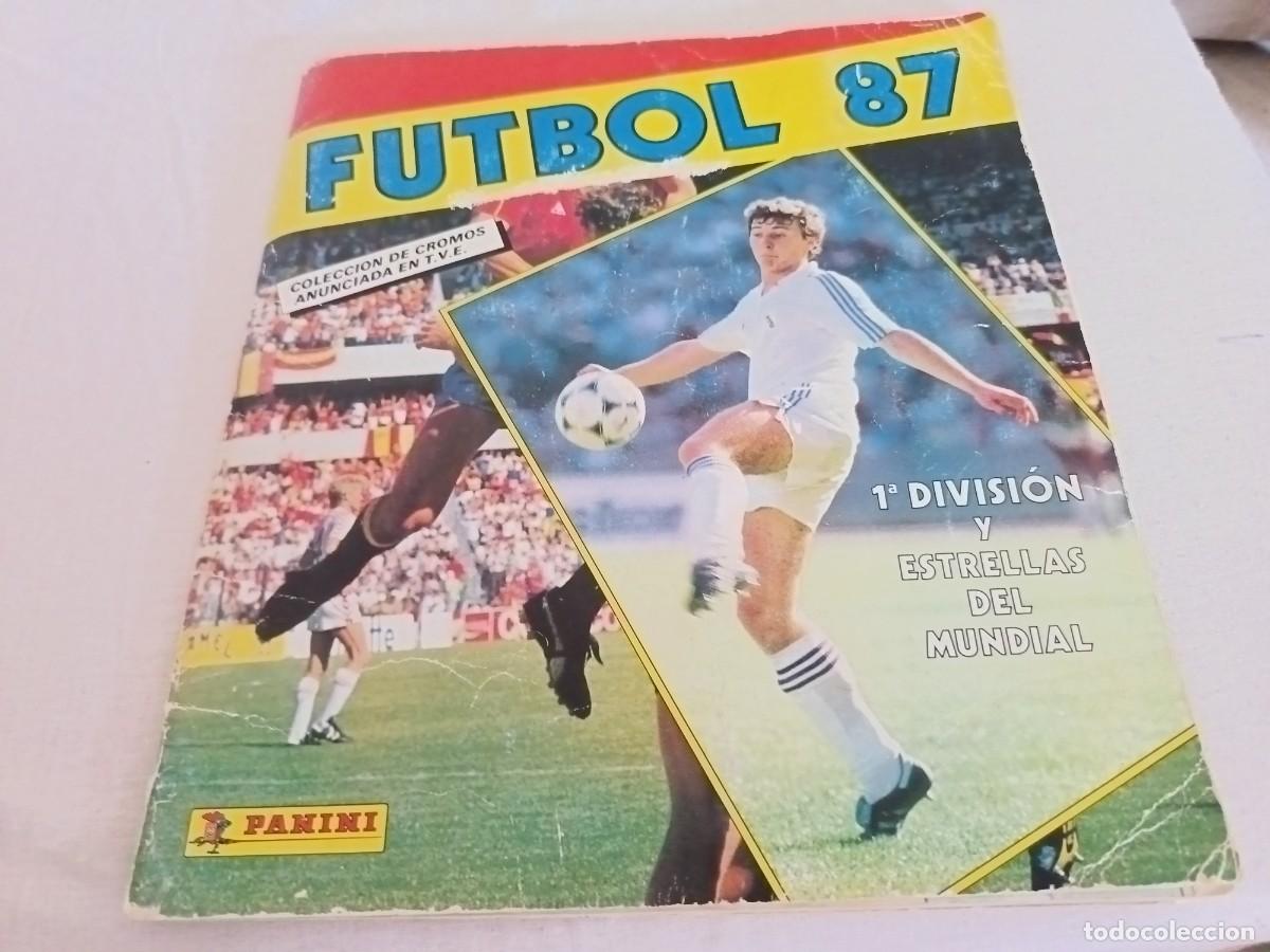 Coleccionismo deportivo: PANINI FUTBOL 87 FALTAN 16 CROMOS
