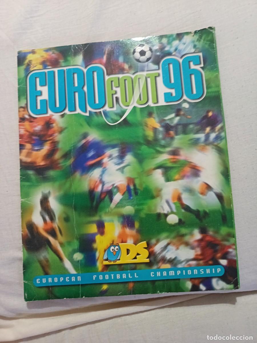 Coleccionismo deportivo: ALBUM EURO FOOT 96 CON 212 Cromos