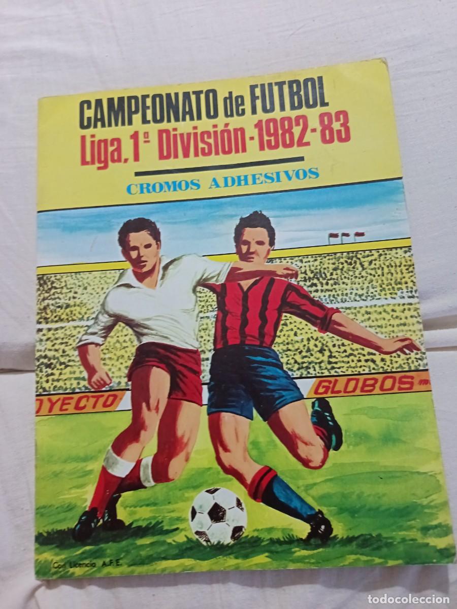 Coleccionismo deportivo: ALBUM MATEO MIRETE 1982/1983 FALTAN 47 CROMOS . TIENE EL CROMO DE MARADONA