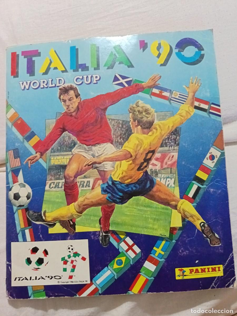 Coleccionismo deportivo: ALBUM PANINI MUNDIAL ITALIA 1990 SOLO FALTAN 7 CROMOS . CONTIENE MARADONA