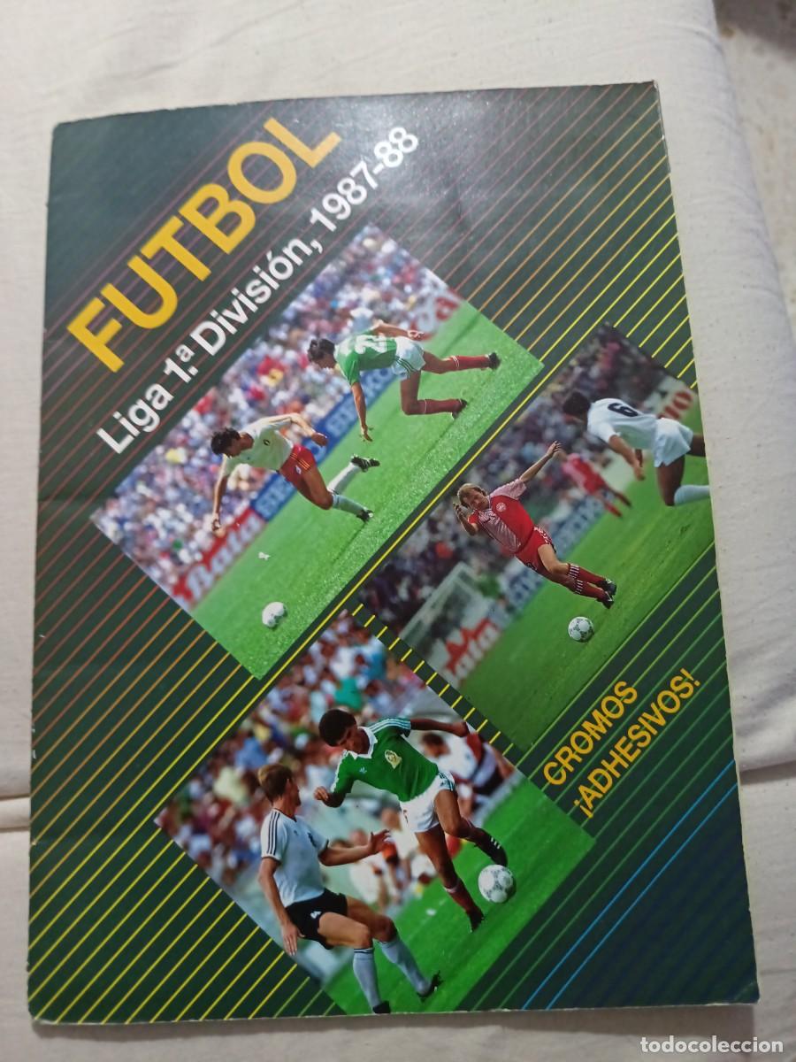 Coleccionismo deportivo: ALBUM FUTBOL 1 DIVISION 1987/1988 SOLO FALTAN 2 cromos