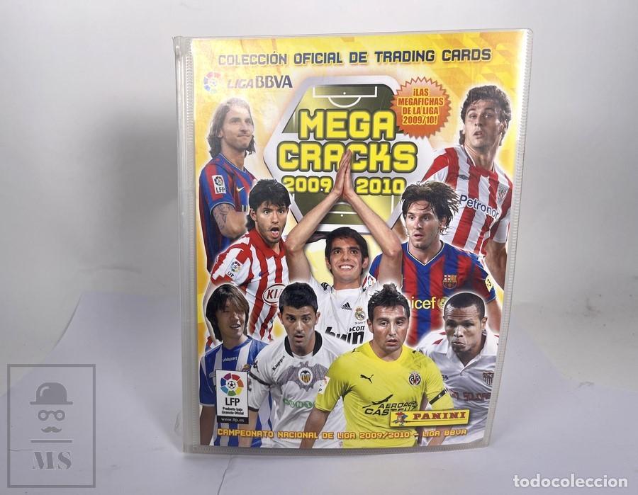 Coleccionismo deportivo: &Aacute;lbum de F&uacute;tbol - Mega Cracks Liga 2009-2010 - Panini - Faltan 12 Cromos/Cartas - Incluye Messi