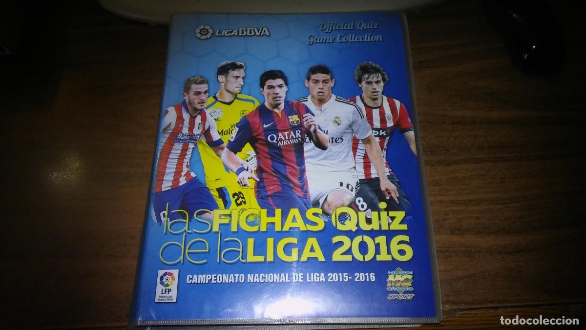 Coleccionismo deportivo: MUNDICROMO 2015 2016 - FICHERO ORIGINAL CON 555 FICHAS (1 AL 666)