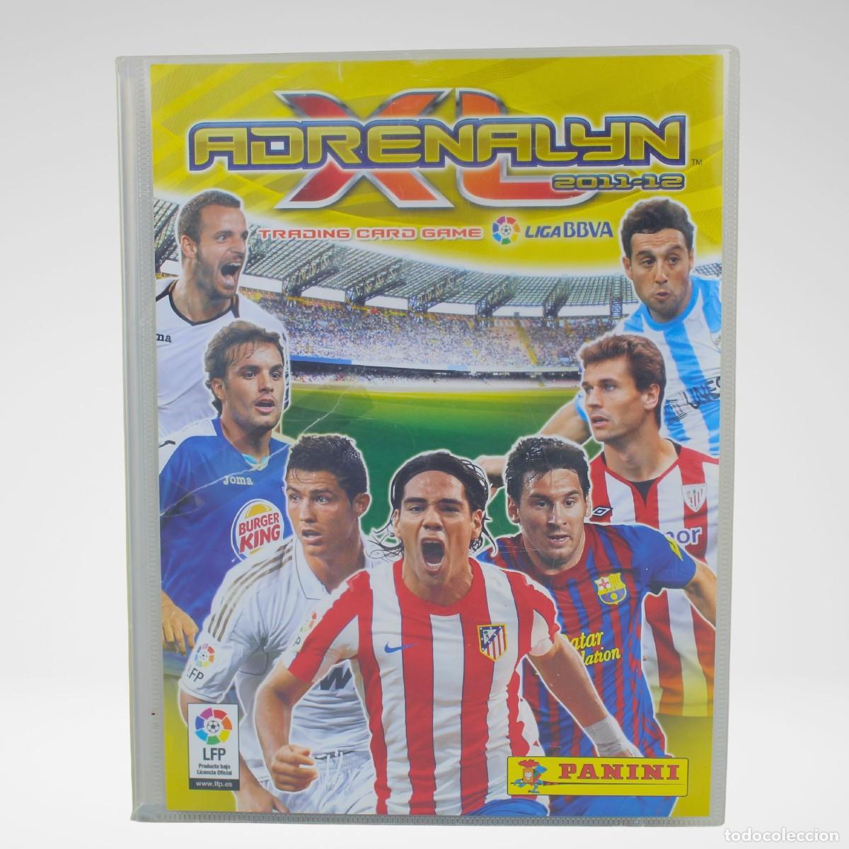 Coleccionismo deportivo: &Aacute;lbum Panini Adrenalyn XL Liga BBVA 2011-12 Messi Griezmann Puyol 253 Cartas
