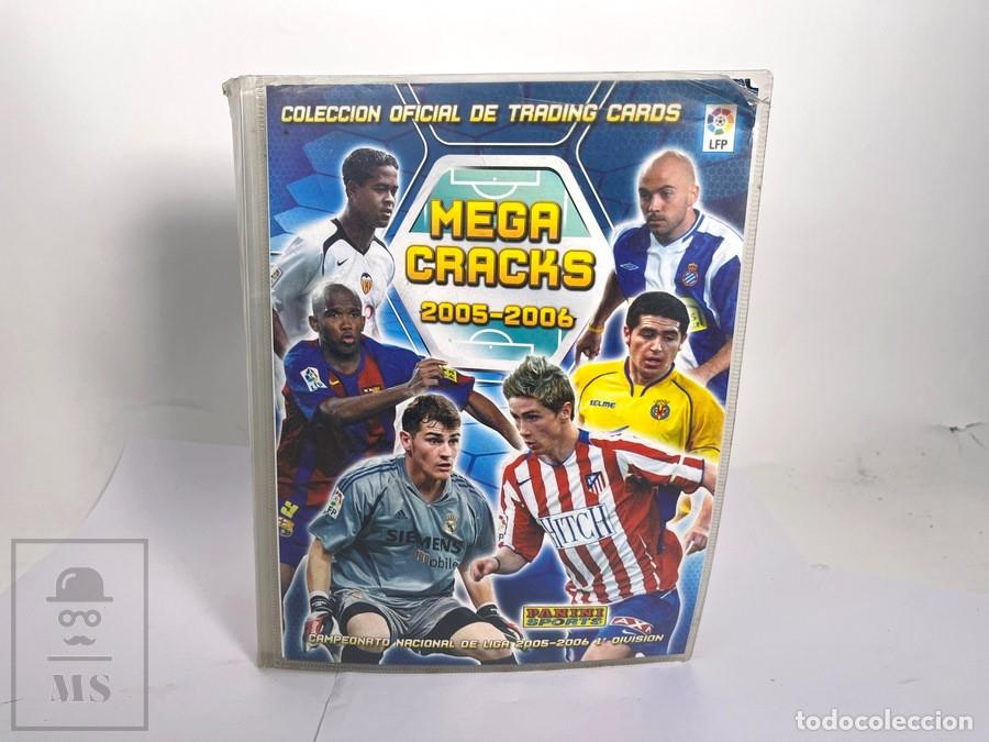 Coleccionismo deportivo: &Aacute;lbum de F&uacute;tbol Cartas - Mega Cracks Liga 2005-2006 - Panini - Trading Cards - Faltan 103