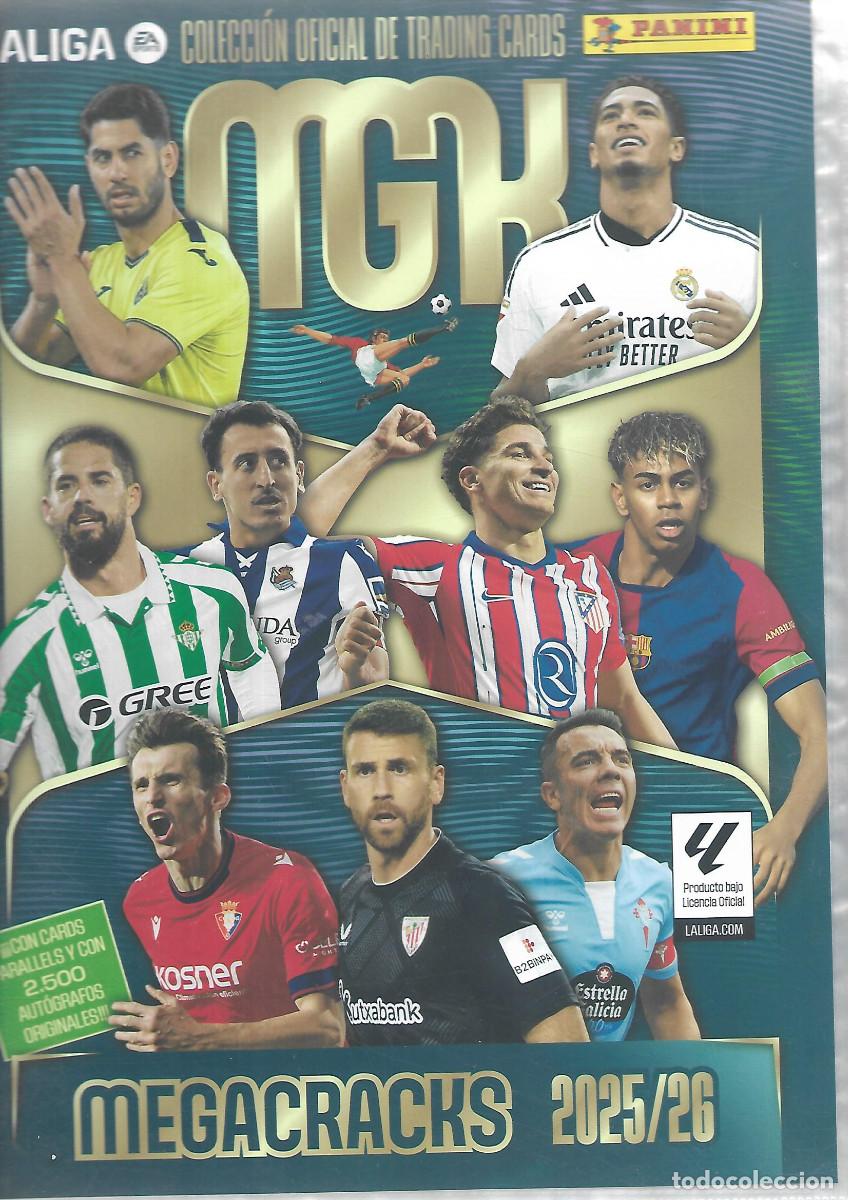 Coleccionismo deportivo: ALBUM MGK 2025-26 CON 346 FICHAS