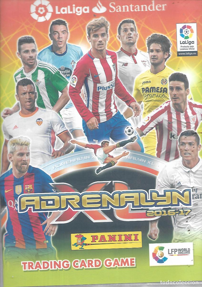 Coleccionismo deportivo: ALBUM ADRENALYN 2019-17 CON 241 FICHAS
