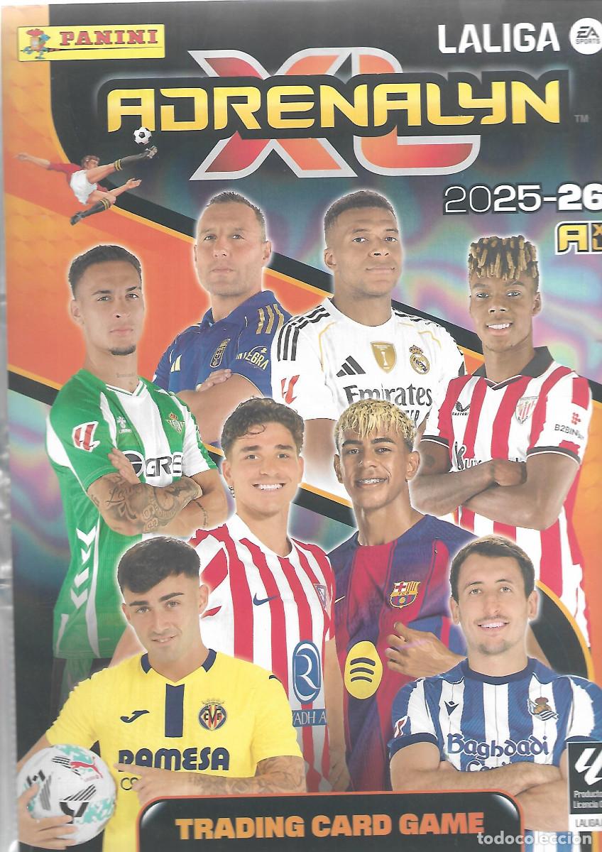 Coleccionismo deportivo: ALBUM ADRENALYN 2025-26 VACIO NUEVO