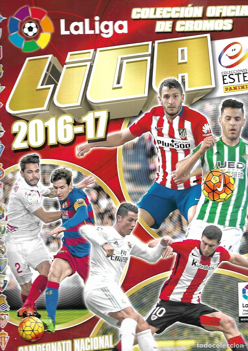 Coleccionismo deportivo: ALBUM DE LA LIGA 2016-17 CON 103 CROMOS