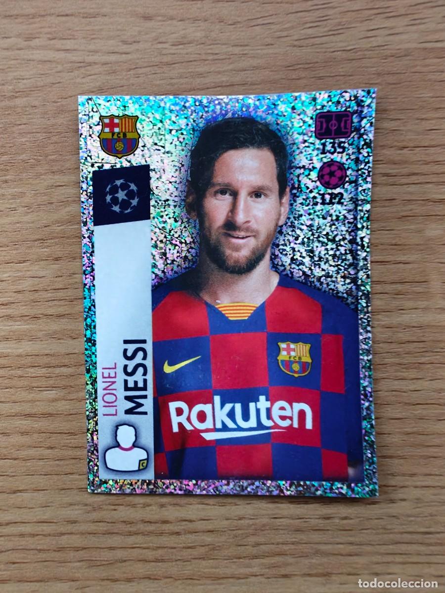 Coleccionismo deportivo: Lionel Messi 59 Topps UEFA Champions League Sticker 19 20 FC Barcelona 2019 2020