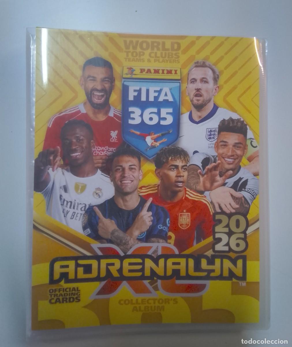 Coleccionismo deportivo: Album fifa 365 Adrenalyn 2026 con 180 cromos
