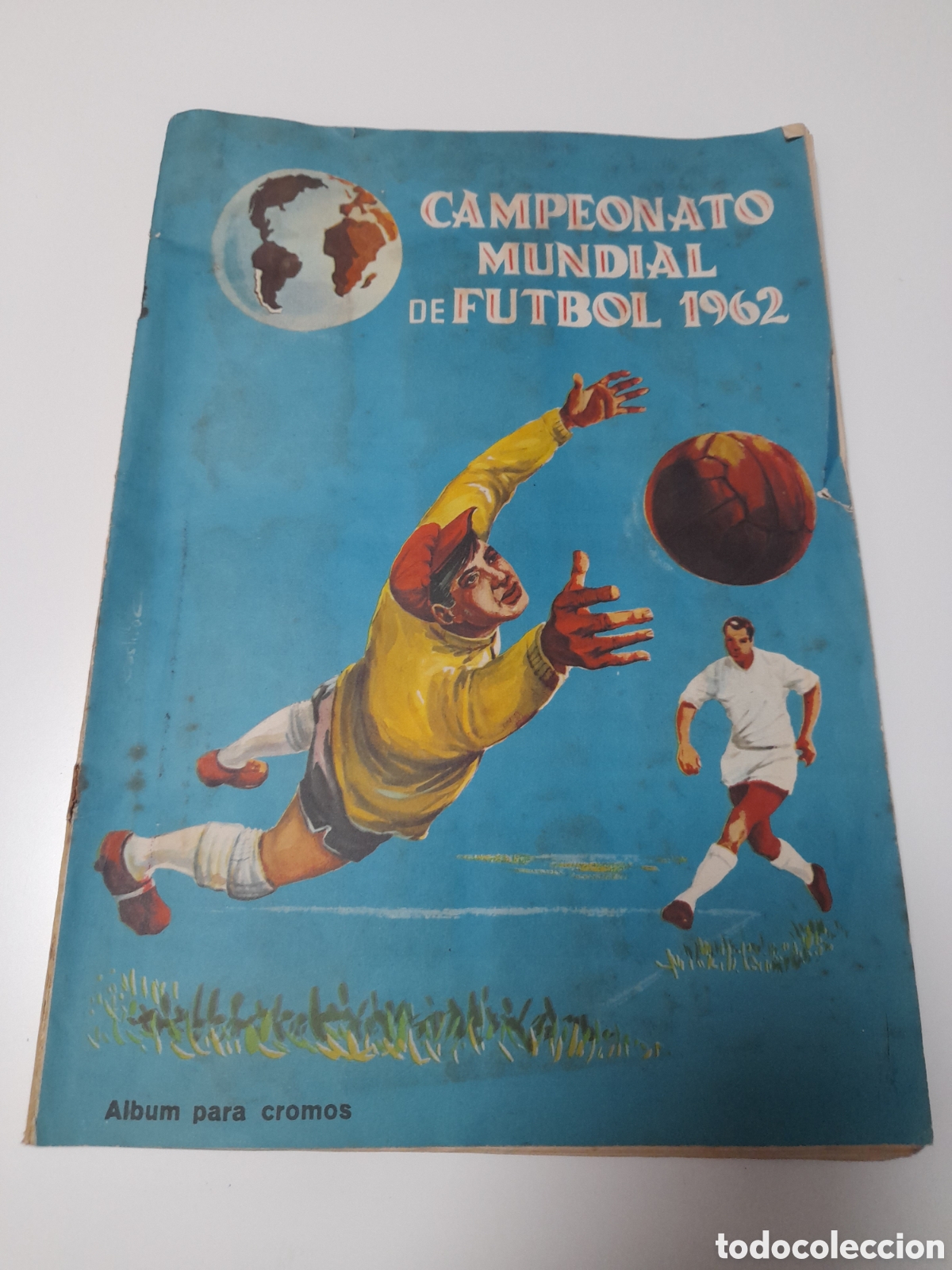 Coleccionismo deportivo: ALBUM DISGRA, MUNDIAL FUTBOL CHILE 1962. DI STEFANO, PUSKAS, PELE, GARRINCHA+ZALDUA.