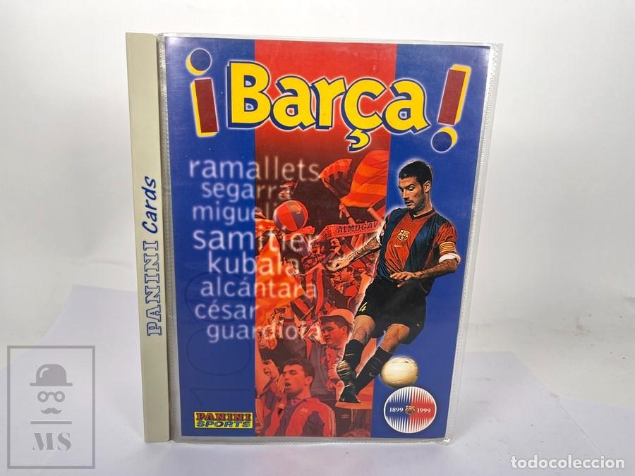 Coleccionismo deportivo: &Aacute;lbum - Trading Cards Centenario del FC Barcelona / Bar&ccedil;a - Panini - 1899 - 1999 - Faltan 36