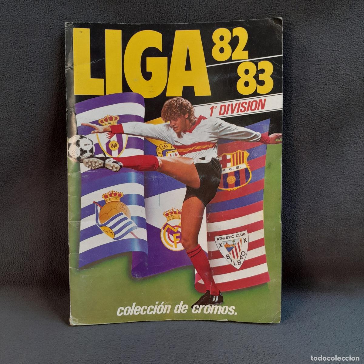 Coleccionismo deportivo: ALB-140. &Aacute;LBUM DE CROMOS LIGA 82 83. 1&ordf; DIVISI&Oacute;N. 1982