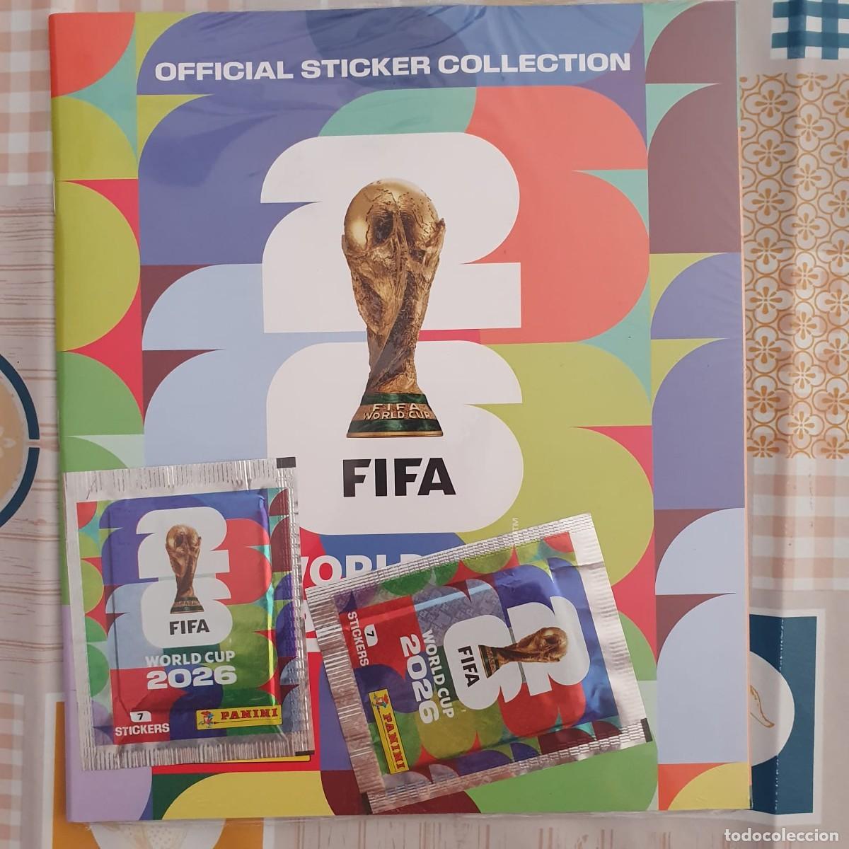 Coleccionismo deportivo: ALBUM PLANCHA PRECINTADO FIFA WORLD CUP 2026 CON 2 SOBRES PANINI