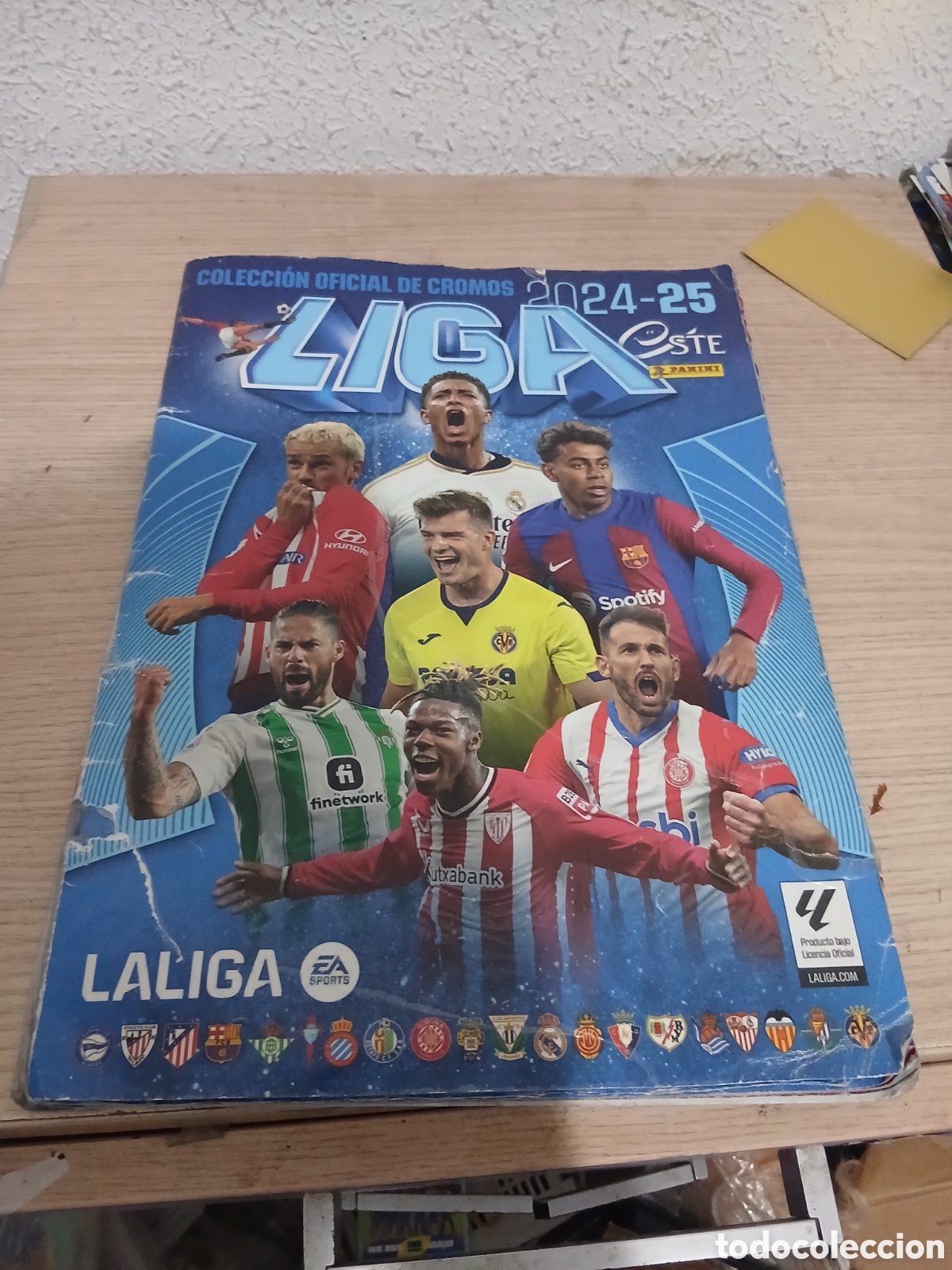 Coleccionismo deportivo: LIGA ESTE 24/25 CON 320 CROMOS,,VER FOTOS