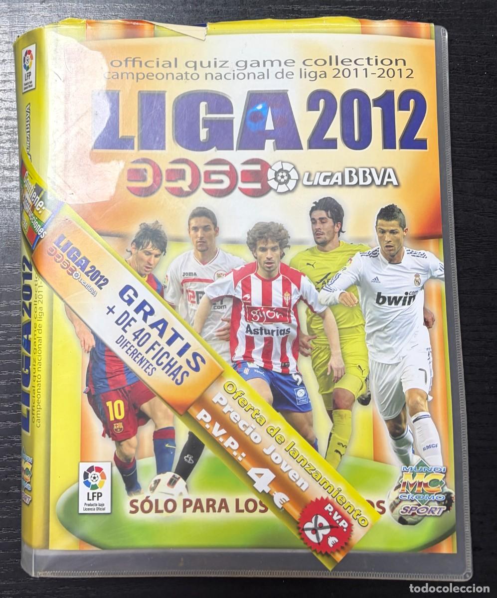 Coleccionismo deportivo: &Aacute;LBUM LIGA 2012 MUNDICROMO - M&Aacute;S DE 600 CROMOS - LIGA BBVA 2011-2012 - F&Uacute;TBOL - MUNDICROMO