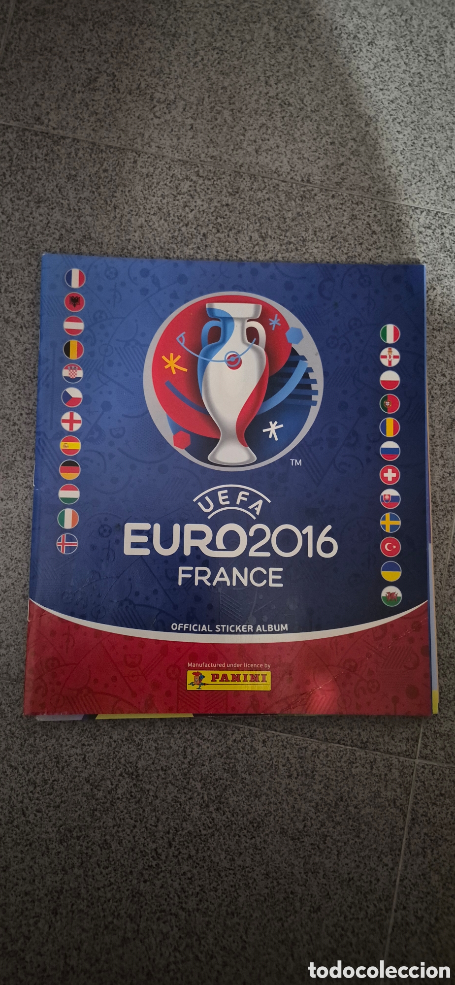 Coleccionismo deportivo: ALBUM EURO 2016 VACIO