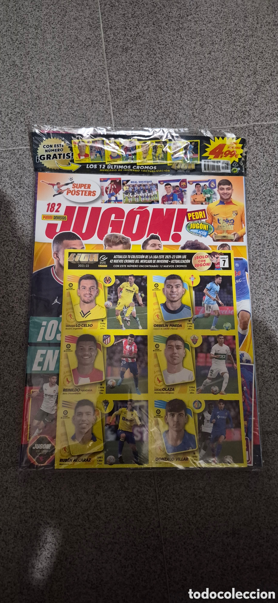 Coleccionismo deportivo: REVISTA JUGON SIN ABRIR