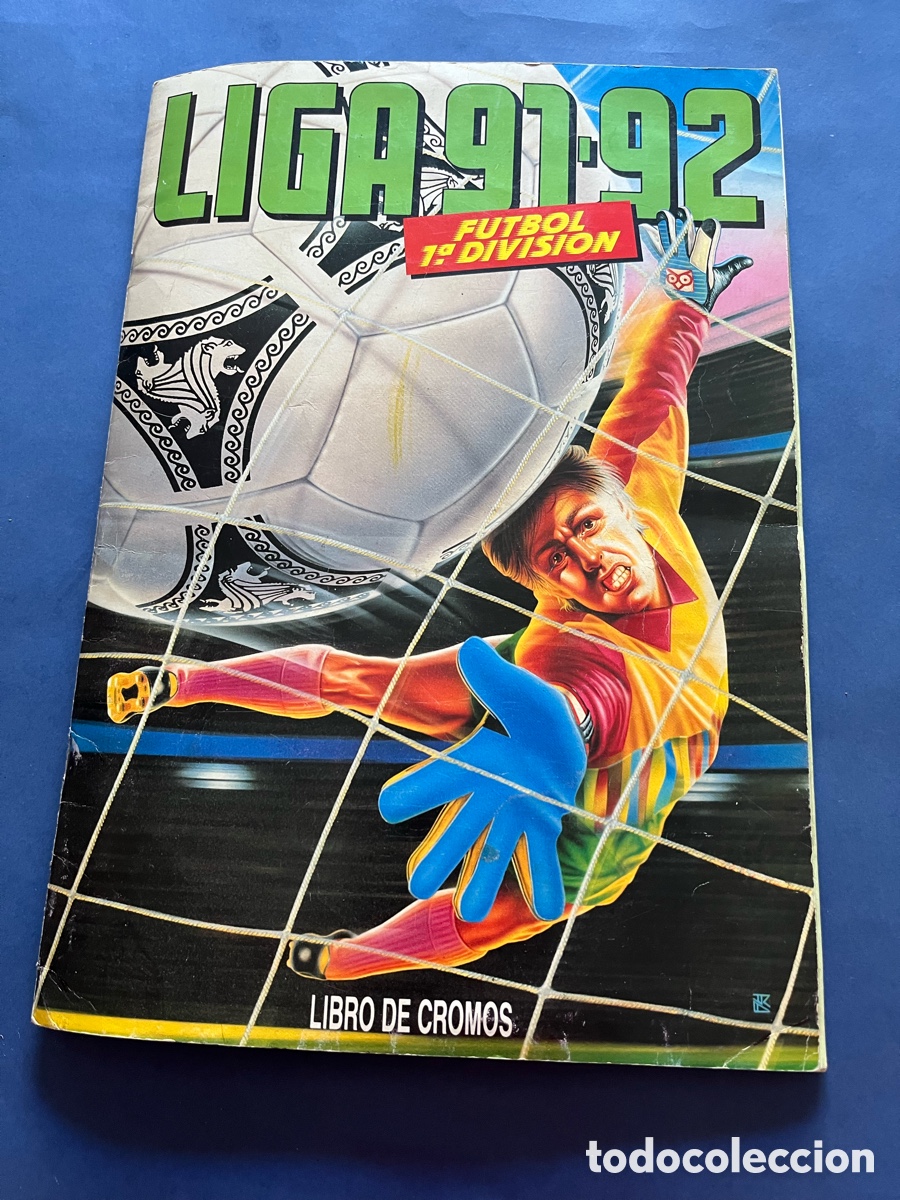 Coleccionismo deportivo: &Aacute;lbum Este 1991-92 ( incompleto) .