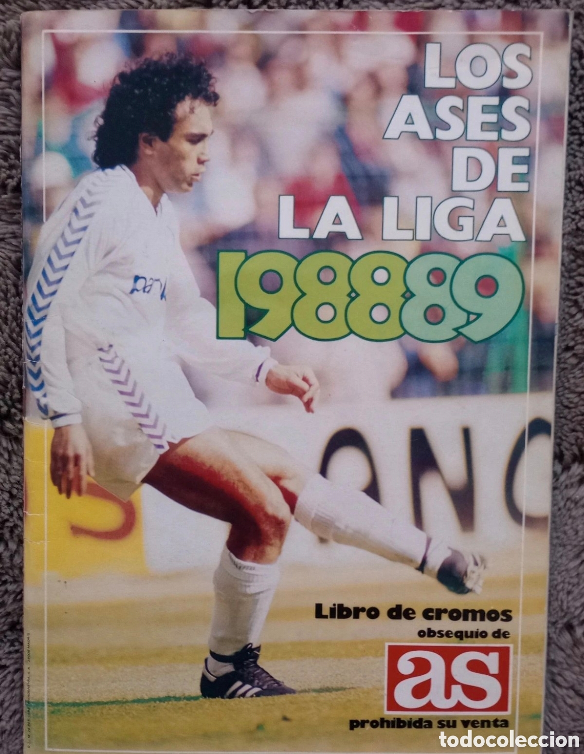 Coleccionismo deportivo: Album de cromos As 88 89