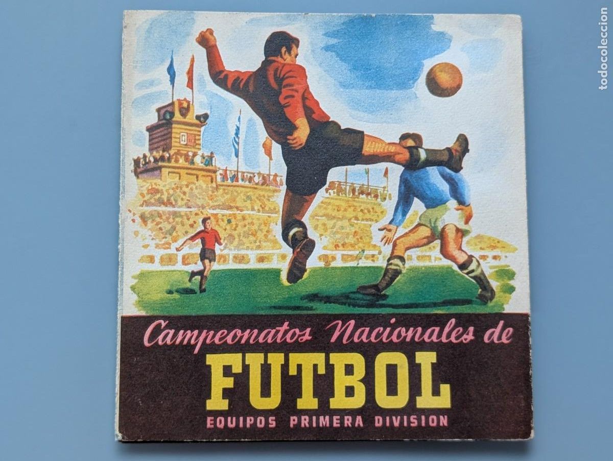 Coleccionismo deportivo: MUY DIFICIL ALBUM VACIO RUIZ ROMERO LIGA 1951 1952 1951/52 VIZCAYA