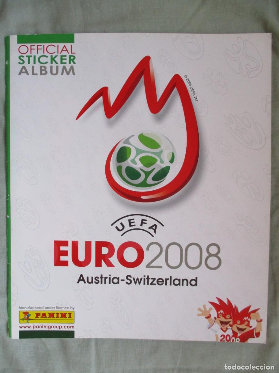 Coleccionismo deportivo: ALBUM FUTBOL VACIO PANINI UEFA EURO 2008