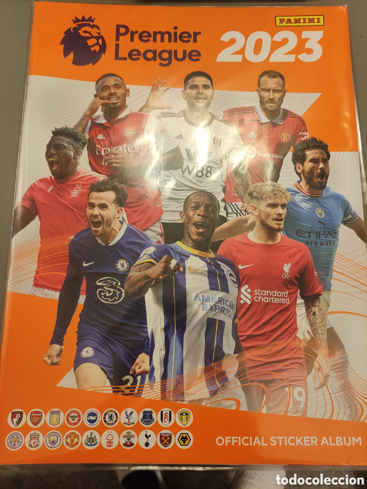 Coleccionismo deportivo: Album Cromos Premier League 2023