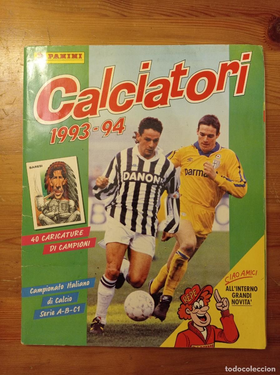 Coleccionismo deportivo: Album Panini Calciatori 93 94 - Completo 78%