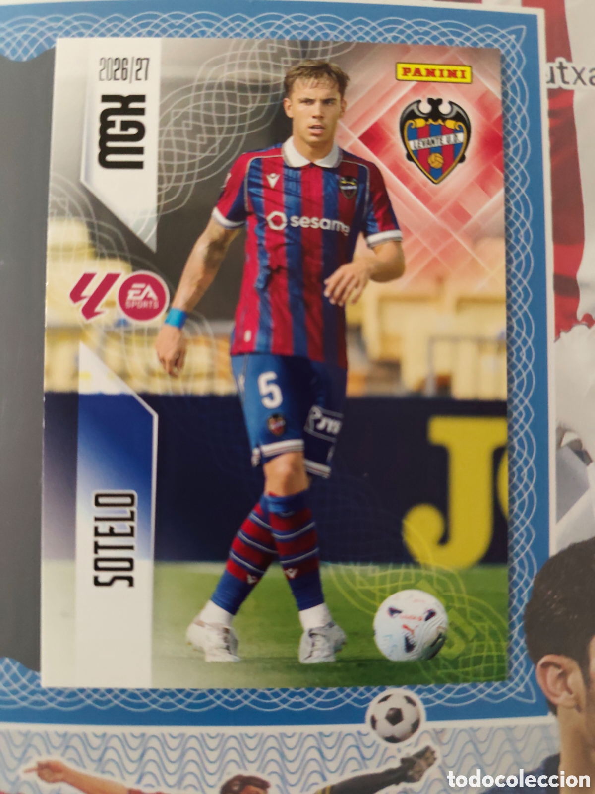 Coleccionismo deportivo: MEGACRACKS 2026 2027 26 27 - PANINI - N&ordm; 209 SOTELO LEVANTE