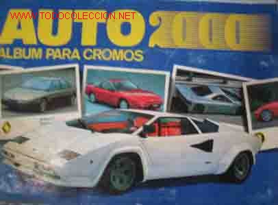 Coleccionismo &aacute;lbumes: AUTO 2000. - Foto 1