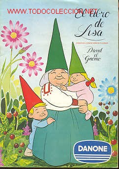 Coleccionismo &aacute;lbumes: EL LIBRO DE LISA - DAVID EL GNOMO - Foto 1