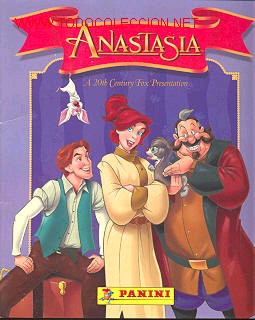 Colecionismo Cadernetas: ALBUM DE ANASTASIA