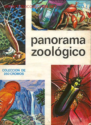 Collectable Incomplete Albums: ALBUM DE PANORAMA ZOOLOGICO