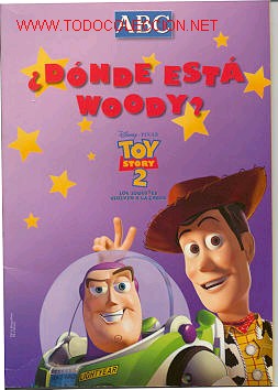 Coleccionismo &Aacute;lbumes: ALBUM DE TOY STORY 2 &iquest;DONDE EST&Aacute; WOODY?