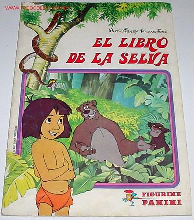 Coleccionismo &aacute;lbumes: ALBUM DE CROMOS EL LIBRO DE LA SELVA - PANINI - Foto 1