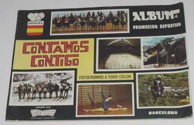 Collectable Incomplete Albums: ALBUM DE CROMOS CONTAMOS CONTIGO