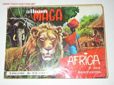 Coleccionismo &Aacute;lbumes: ALBUM AFRICA Y SUS HABITANTES. 1.965