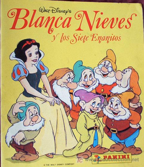 Collectionnisme Albums: ALBUM DE CROMOS INCOMPLETO BLANCA NIEVES Y LOS SIETE ENANITOS de PANINI