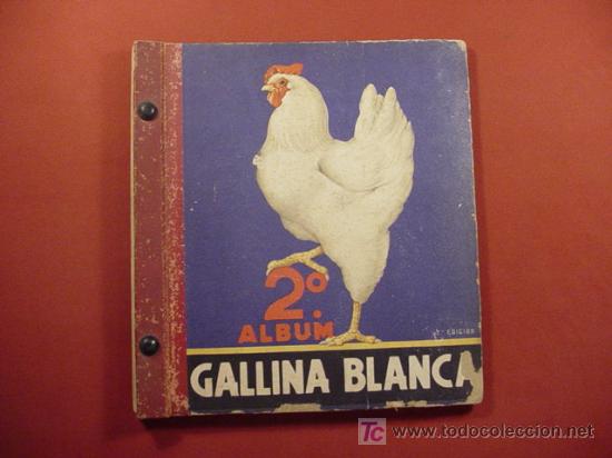 Colecionismo Cadernetas: ALBUM GALLINA BLANCA 2&ordm;