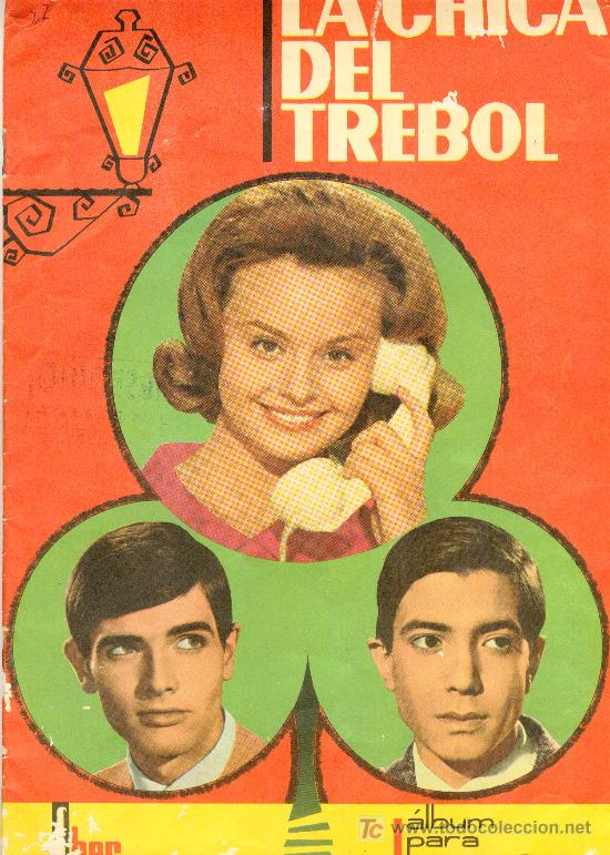 Collezionismo Album: (AL-353)ALBUM DE CROMOS LA CHICA DEL TREBOL A&Ntilde;O 1964