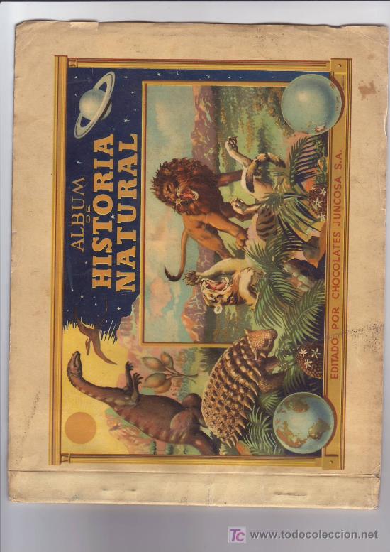Colecionismo Cadernetas: (AL-394)ALBUM DE CROMOS HISTORIA NATURAL IV TOMO AFRICA