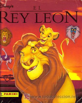 Coleccionismo &aacute;lbumes: EL REY LEON (PANINI) ORIGINAL 1995 - Foto 1