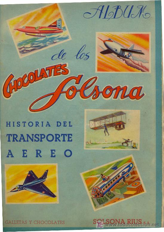 Coleccionismo &Aacute;lbumes: (AL-435)ALBUM CROMOS HISTORIA DEL TRANSPORTE AEREO A&Ntilde;O 1958