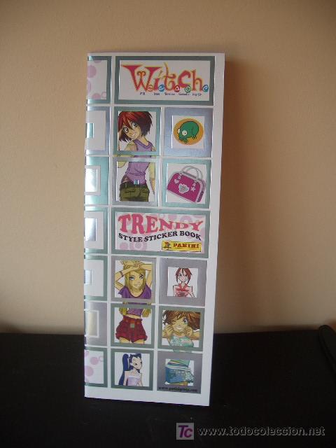 Coleccionismo &aacute;lbumes: WITCH - TRENDY STYLE STICKER BOOK - Foto 1