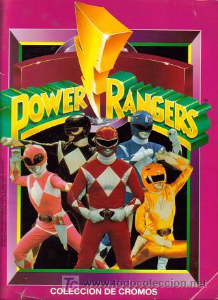 Coleccionismo &aacute;lbumes: POWER RANGERS ( ESTE ) ORIGINAL 1994 - Foto 1