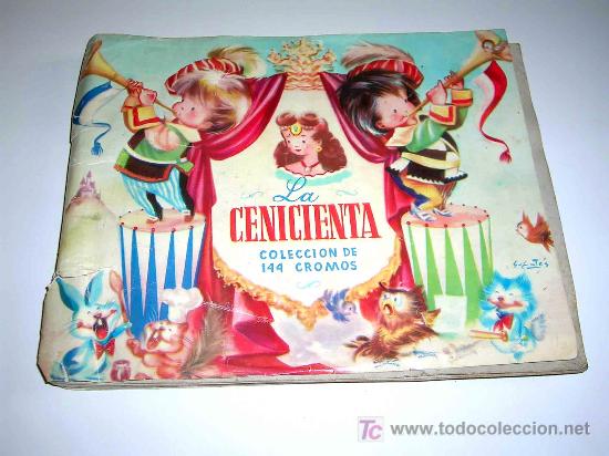 album de cromos la cenicienta bruguera portada - Compra venta en  todocoleccion